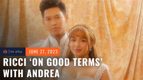 Ricci Rivero confirms split with Andrea Brillantes, says they.